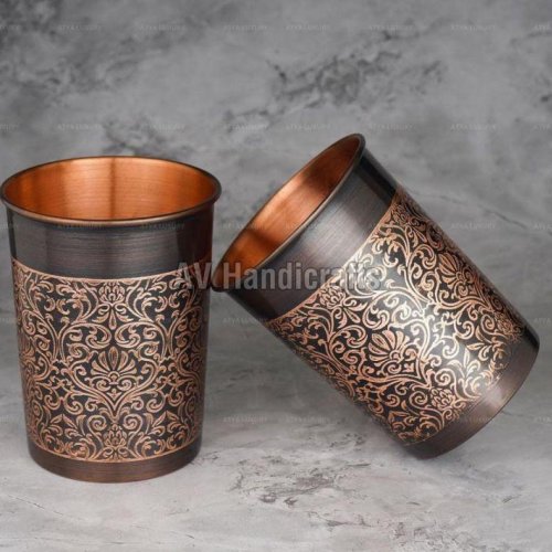 Designer Copper Glass