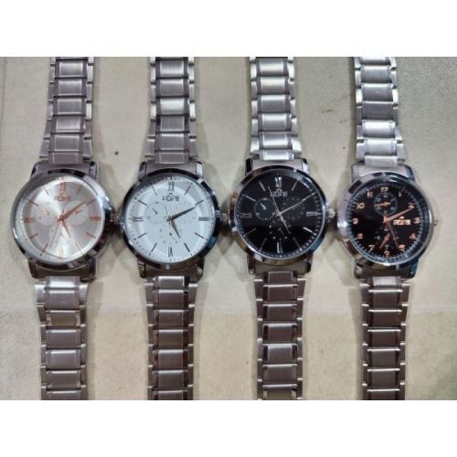 Mens Stainless Steel Wrist Watch