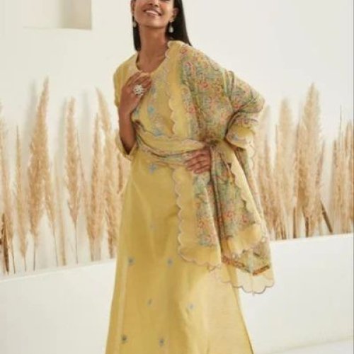 Ladies Linen Salwar Suit