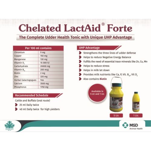 CHELATED LACTAID FORTE - 5LITRE