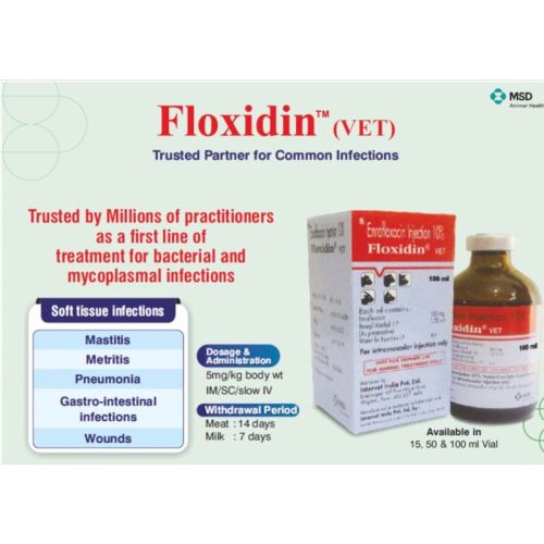 FLOXIDIN 10 % INJ - 50ML