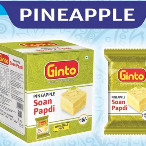 Ginto Pine Apple Soan Papdi
