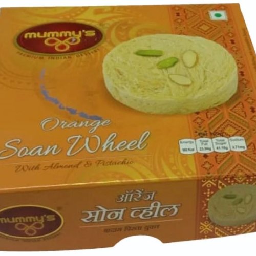 Orange Soan Wheels Rolls