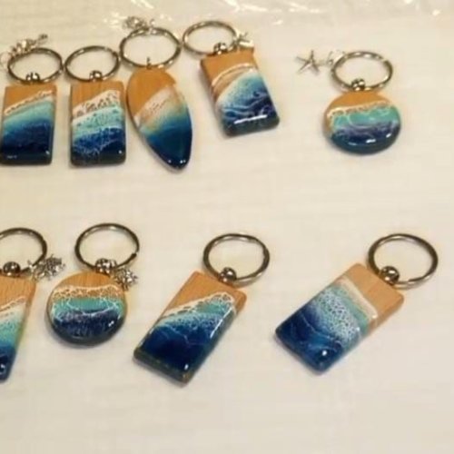 Resin Keychain