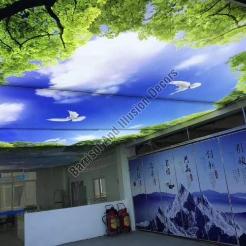 Bird Design Stretch Ceiling