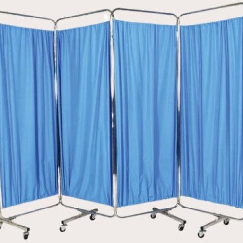 4 Panel Hospital Bedside Screen