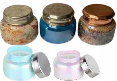 Lustre Glass Jar Candle