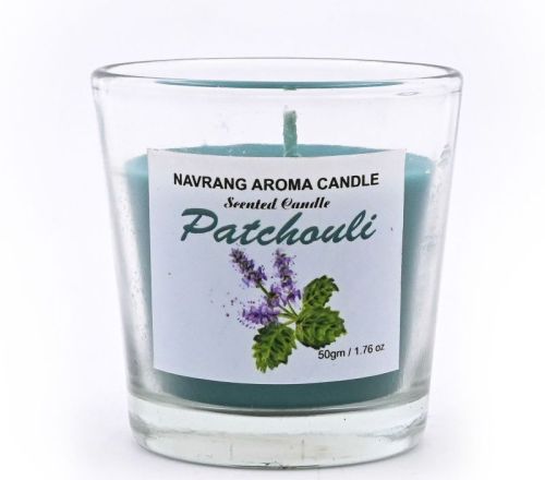 Patchouli Votive Glass Candle