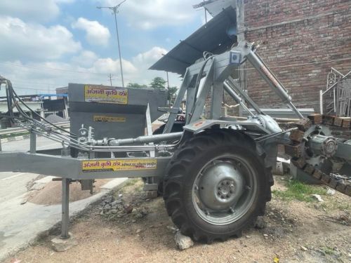 Tractor Trolley Trencher Machine