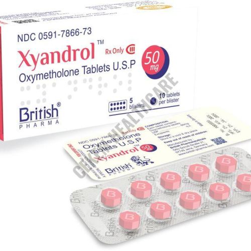 Androlic Oxymetholone 50mg Tablets Xyandrol