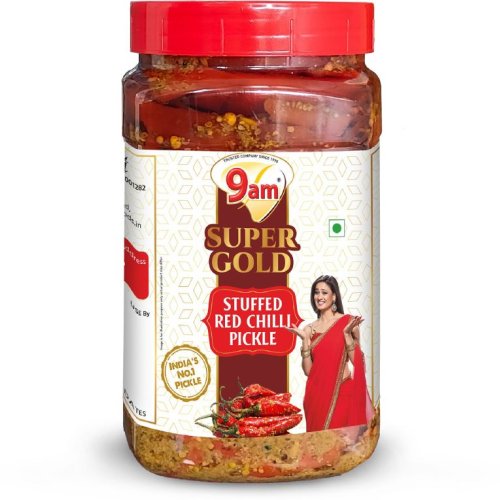 9am Stuffed Red Chilli Pickle