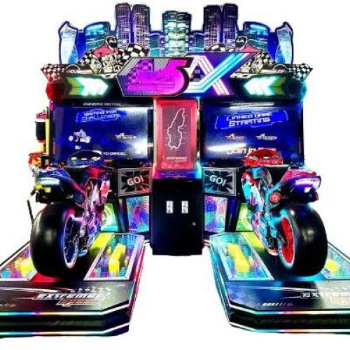 Super Bike Racing Simulator Machine