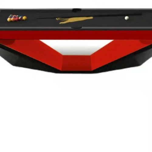 Red & Black Luxury Pool Table