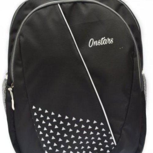 Black & White Onstars School Bag