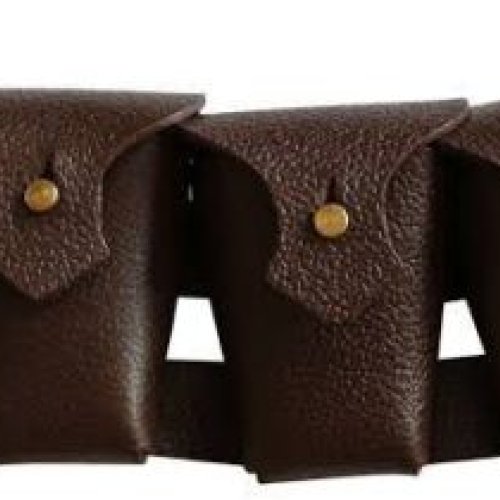 British 1903 Leather Five Pocket Bandolier