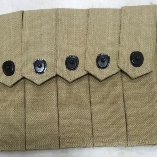 WW2 Us 5 Cells Thompson Magazine Bag Pouch