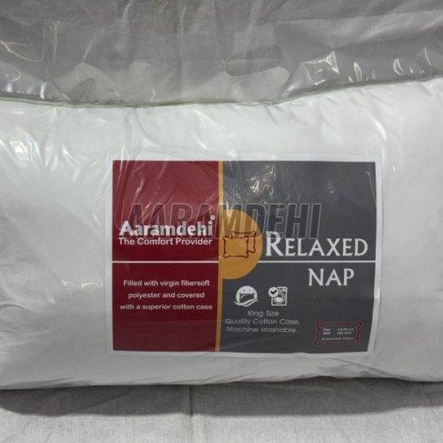 Relaxed Nap Plain Cotton Pillow
