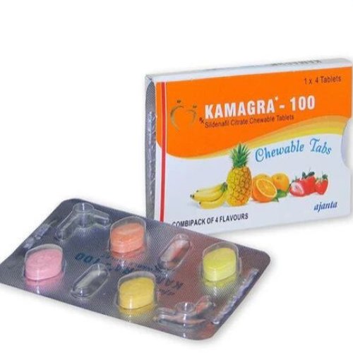 Kamagra Chewable 100 Mg Tablets