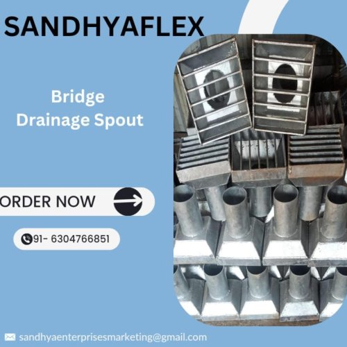 Galvanized Bridge Drainage Spout