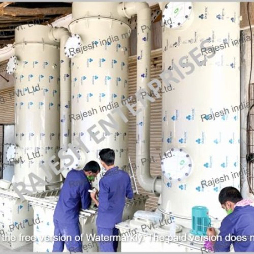 Triple Tower Scrubber