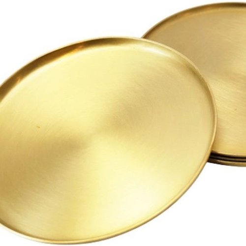 Brass Round Coasters