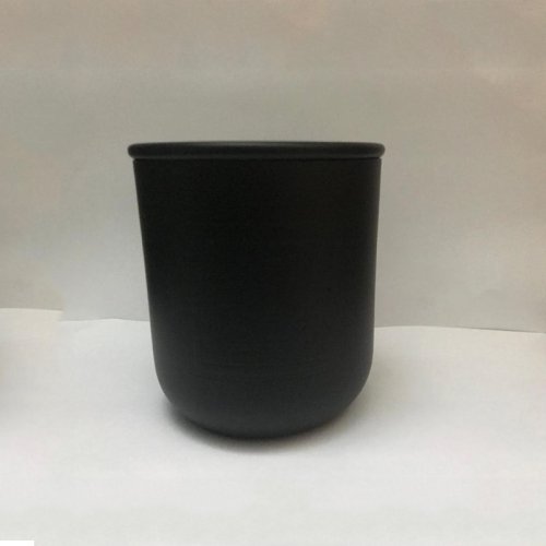 Iron Black Candle Jar