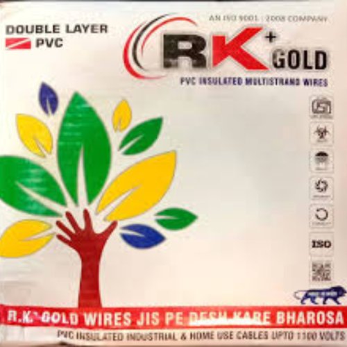 1.00 SQMM RK GOLD COPPER WIRE (UNDER GUAGE) 1 BOX IN 73 METER LENGTH