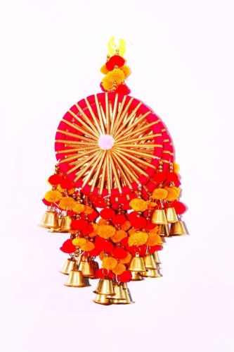 Multicolor Handmade Round Wall Hanging