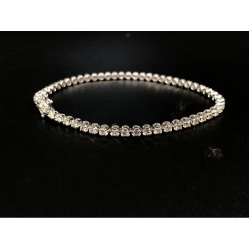 Classic Tennis Round Diamond Bracelet