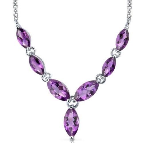 Multi Gemstone Pendant Necklace