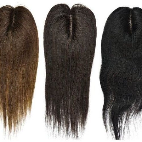 5x5 Inch Lace Topper Real Hair Extension