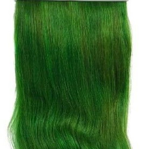 Green Volumizer Real Human Clip Hair Extension