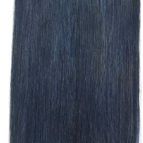 Midnight Blue Volumizer Real Human Clip Hair Extension