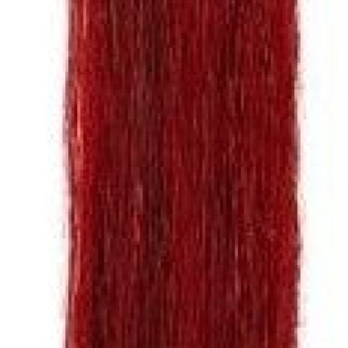 Red Real Hair One Clip In Streaks