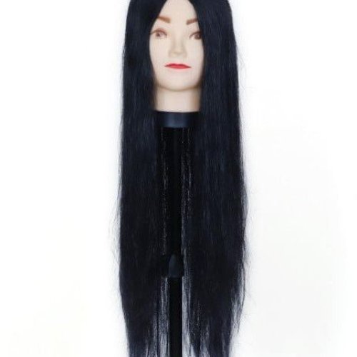 Straight Black Synthetic Hair Wig