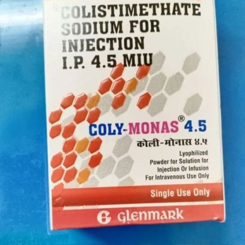 Coly Monas Colistimethate Antibiotic 4.5 Miu Injection