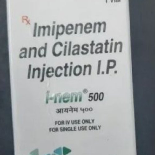 Imipenem Cilastatin Severe Infection Therapy 500 Mg Injection