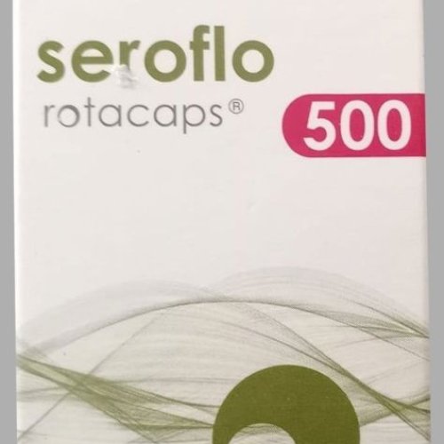 Seroflo Salmeterol Fluticasone Respiratory Therapy 500 Mcg Capsule