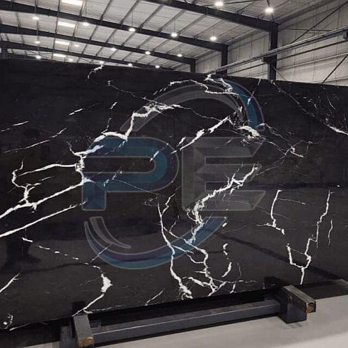 Black Marquina Marble Slab