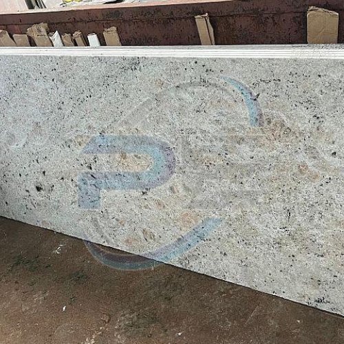 Polished Bhama Ivory Granite Slab