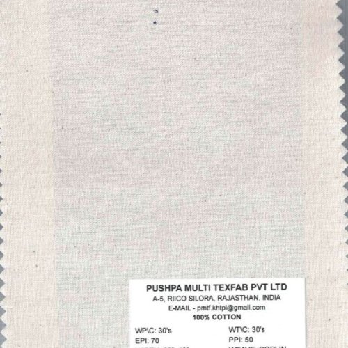 100 GSM Poplin Cotton Fabric