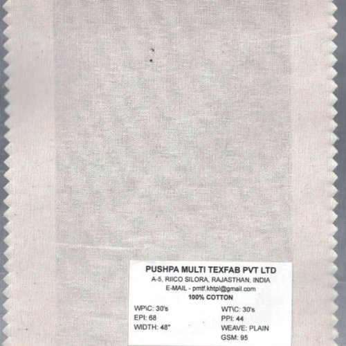 95 GSM Plain Cotton Fabric
