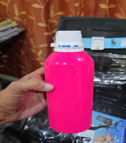 Aluminium Pink Pesticide Bottle