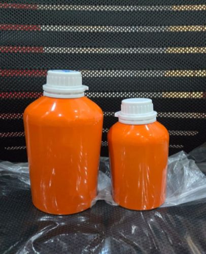Orange Coated Aluminum Bottle