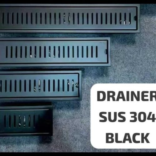 SUS304 Black Slot Drain Cover