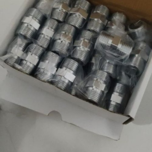 Brass Hex Connector Nipple