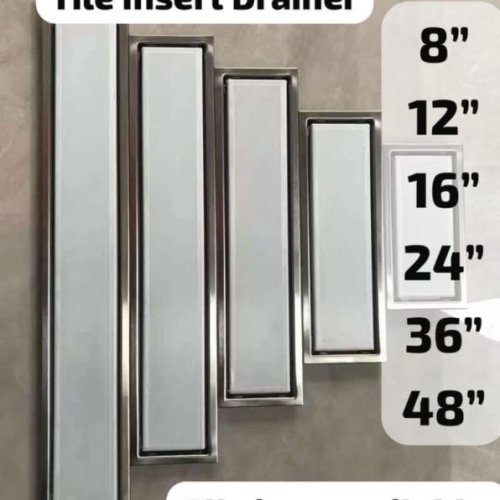 SS304 Tile Insert Drain Cover