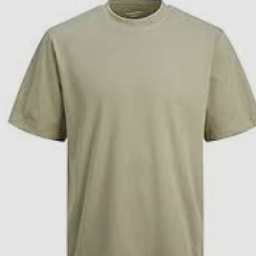 Mens Round Neck Cotton T Shirt