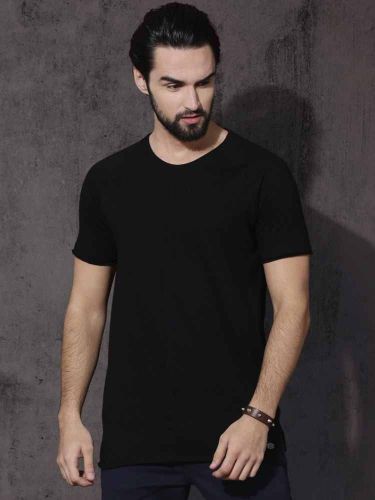 Mens Plain Round Neck T Shirt