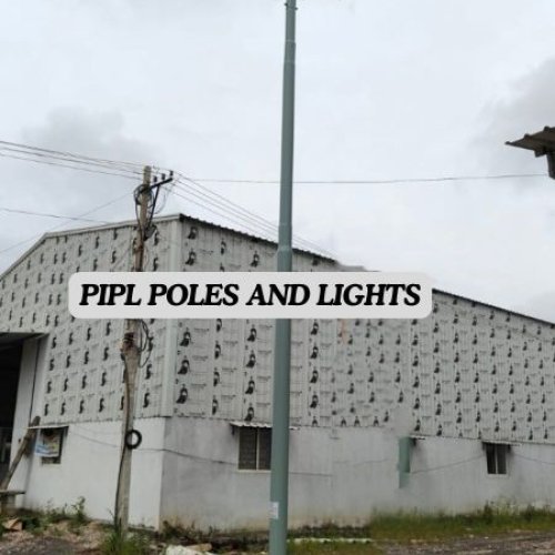 Decorative Curved Street Light Pole